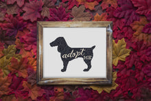 Load image into Gallery viewer, Adopt me Dog cross stitch pattern - cross stitch pattern
