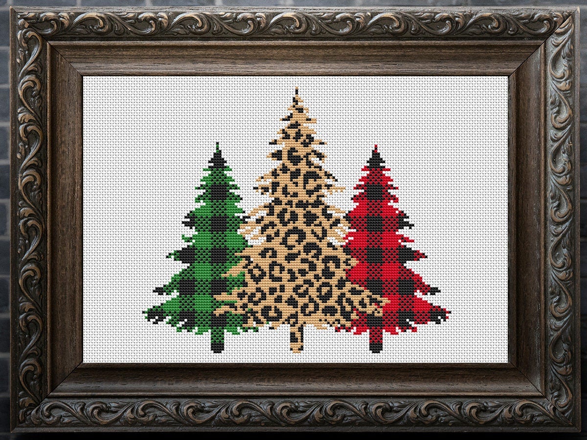29+ Cross Stitch Pattern Christmas Tree